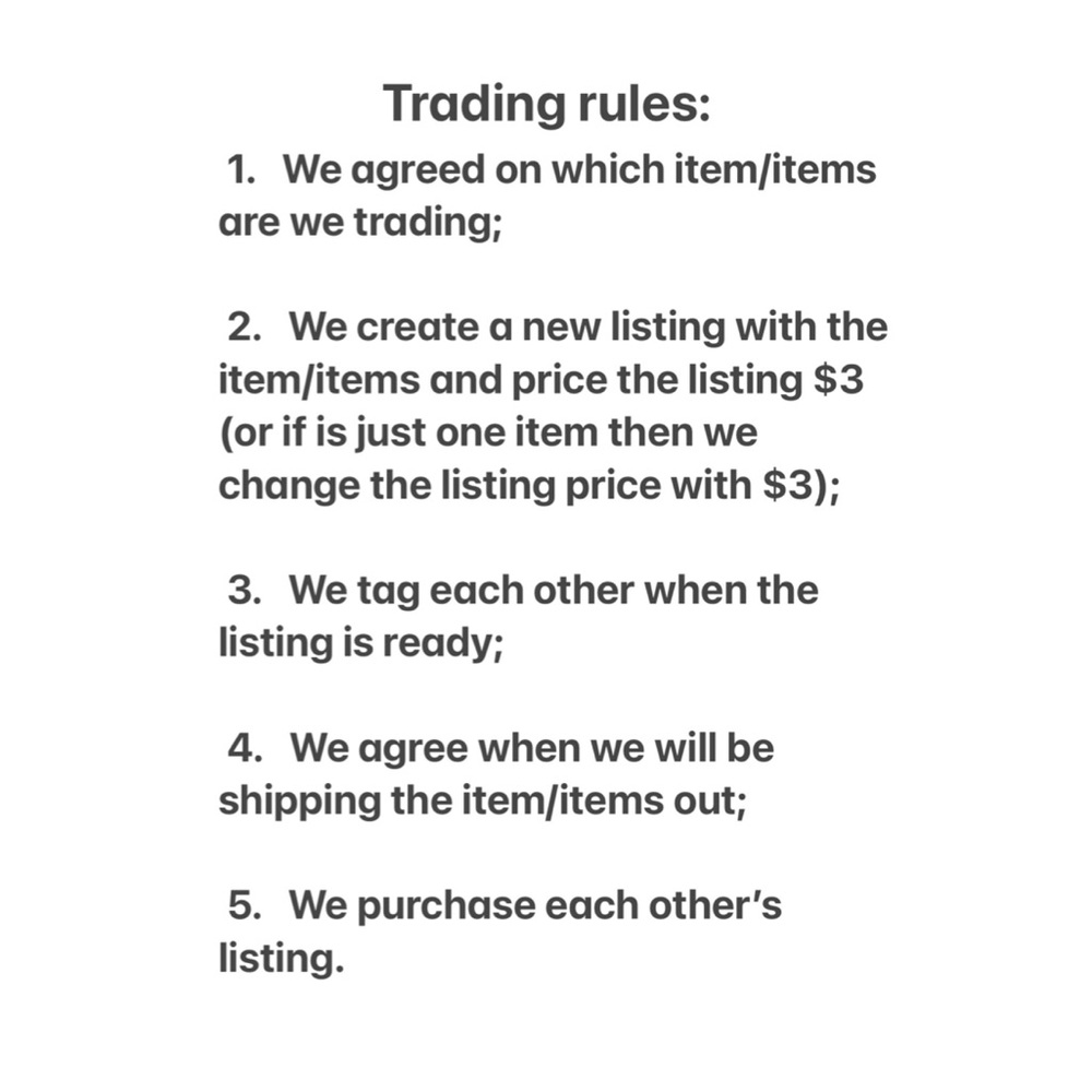 Trading rules